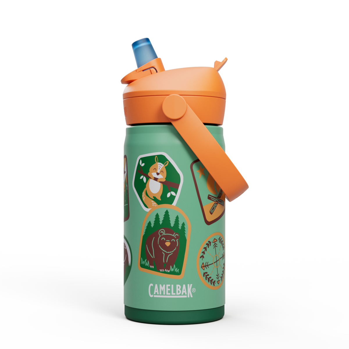 thrivetm-flip-straw-kids-12oz-bottle-insulated-stainless-steel-x4 nswfkxg1wq